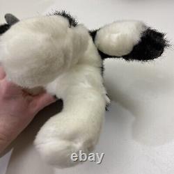 Rainier Douglas Siberian Husky Wolf Dog Plush Stuffed Animal Black White Retired
