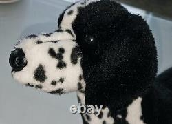 Rare Douglas Black & White English Pointer Dog 12 x 15 Plush Puppy