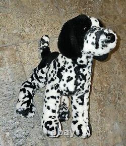 Rare Douglas Black & White English Pointer Dog 12 x 15 Plush Puppy