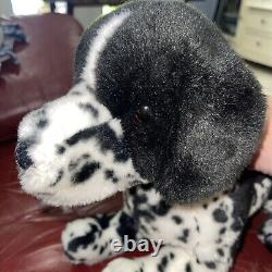 Rare Hunter Black and White German Pointer Dog Plush #2060 Douglas Cuddle Toys