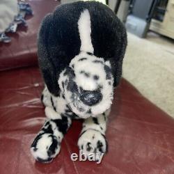 Rare Hunter Black and White German Pointer Dog Plush #2060 Douglas Cuddle Toys