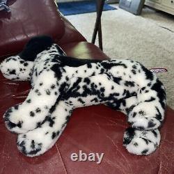 Rare Hunter Black and White German Pointer Dog Plush #2060 Douglas Cuddle Toys