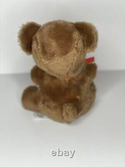 Rushton Star Creation Sad Crying Bear Rubber Face Plush Animal Vtg Kitsch Toy