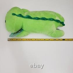 SQUISHMALLOWS Danny the Dino Plush Hug Mees Laying Down 12 RARE NWT