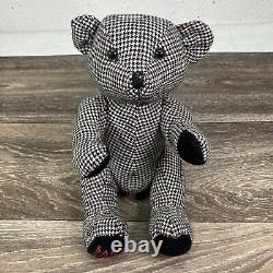 Saks Fifth Avenue Plush Teddy Bear Limited Edition 99/264 Plaid 8 Rare
