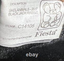 Skelanimals Fiesta Stuffed Animal Plush 20.5 Jack The Rabbit Collectible Toy NEW