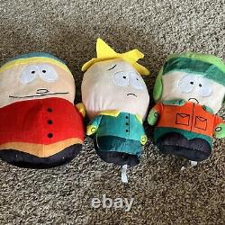 South Park Plush Lot Of 7 Kenny Cartman Stan Approx 7-8 Southpark