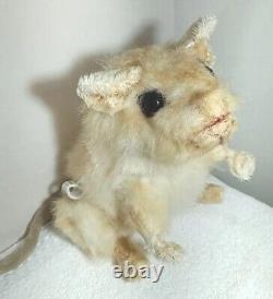 Soy Kireina Kangaroo Rat Realistic Plush Stuffed Animal Handcrafted Rodent