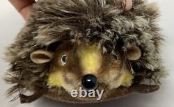 Steiff Stuffed Animal Plush Lot Lion porcupine? Squirrel? Penguin? Owl turtle