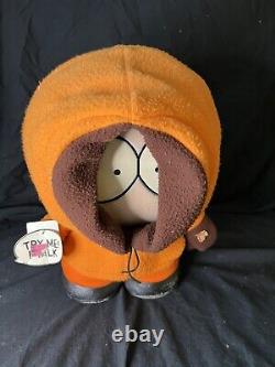Talking Kenny Plush Doll Toy With Tags 12 South Park 1998 Comedy Central WORKS
