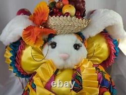 Tilly Collectibles Chiquita Rabbit Plush 18 Inch 1992 Numbered Stuffed Animal