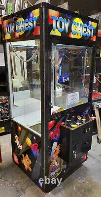 Toy Chest Claw Crane Plush Stuffed Animal Prize Redemption Arcade Machine -Black