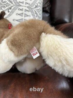 Trudi Wolf Plush Rare stuffed animal Large Husky Dog