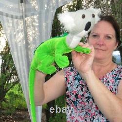 ULTRA RARE KTW ANA Part Koala Part Iguana Kiwanis Kiwana Plush Stuffed Animal