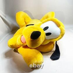 VTG Disney GIANT Pluto DOG Plush STUFFED Animal TOY Jumbo 28 Fisher Price 87805