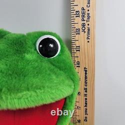 VTG New Zoo Revue Freddie The Frog 16 inch Plush Stuffed Animal VERY RARE HTF