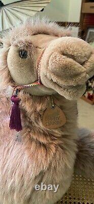 Very Large Camel Plush Toy Stuffed Animal, 4' X 3' Feet Size, Dakin Elegante EUC