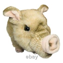 Vintage 1995 Aurora Plush Pig Stuffed Realistic Hog RARE Animal Top Quality 16