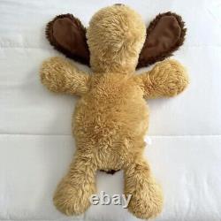 Vintage Chosun Floppy Dog Puppy Plush Laying Butterscotch Brown Stuffed Animal