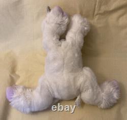 Vintage Commonwealth Jumbo Pastel White Purple Unicorn Stuffed Animal Plush 17
