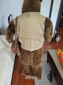 Vintage Ditz Designs Hen House Free Standing Brown Bear 59 Stuffed Plush Animal