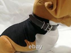 Vintage Stuffins Basset Hound Puppy Dog Plush Stuffed Animal Larg 26 Blk Collar