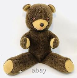 Vintage Teddy Bear Animal Fair Inc Plush Stuffed Animal 42 Very Rare HAS HOLES