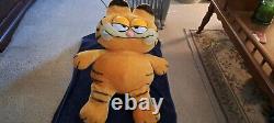 Vintage large Garfield plush 28 tall Jim Davis