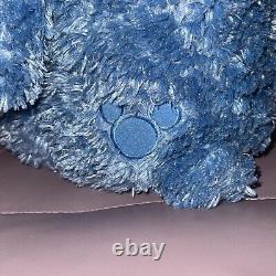 Walt Disney World Duffy The Bear Blue Plush Stuffed Animal Vintage