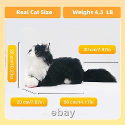 Weighted Stuffed Animals, 4.5LB Weighted, Realistic Cat Size, Lifelike Weighted Cat