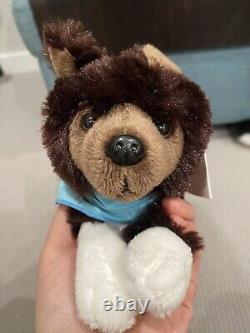 Wildlife Artist Cleveland Museum Balto Dog Plush Stuffed Animal Blue Bandana 10