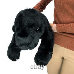 Yoshitoku Plush Dog Labrador Retriever Black Plush Toy Stuffed Animal New Japan