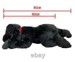 Yoshitoku Plush Dog Labrador Retriever Black Plush Toy Stuffed Animal New Japan