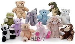 10 Animaux en Peluche Enregistreurs (Assortis) Battement de Coeur de Bébé, Échographie