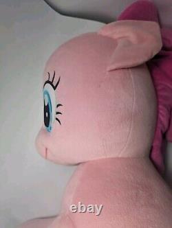 2014 Très rare Jumbo Pinkie Pie Mon Petit Poney PELUCHE 26 POUCES DE HAUT ! Plus de 5 livres