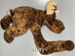 30 Peluches Wishpets Maxwell Moose Brown 2000 Jouet Doux NWT