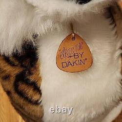 60 1989 Élégante par Dakin Jumbo Tigre du Bengale en Peluche Animal en Peluche Extra Large