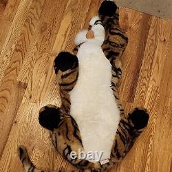 60 1989 Élégante par Dakin Jumbo Tigre du Bengale en Peluche Animal en Peluche Extra Large