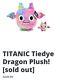 À La Hand- New Titanic Tiedye Rainbow Dragon Plush Pet Simulator Psx
