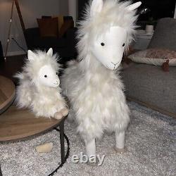 Amis en fourrure pour enfants de Pottery Barn : Llama en peluche, animal en peluche alpaga pelucheux PBK