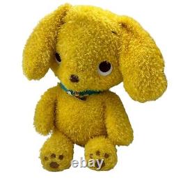 Amuse Ijiken Peluche Chien Jaune à Poils Bouclés Kawaii Rembourré