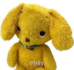 Amuse Ijiken Peluche Chien Jaune à Poils Bouclés Kawaii Rembourré