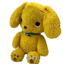 Amuse Ijiken Peluche Chien Jaune à Poils Bouclés Kawaii Rembourré