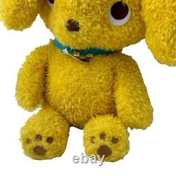 Amuse Ijiken Peluche Chien Jaune à Poils Bouclés Kawaii Rembourré