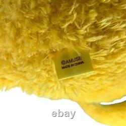 Amuse Ijiken Peluche Chien Jaune à Poils Bouclés Kawaii Rembourré