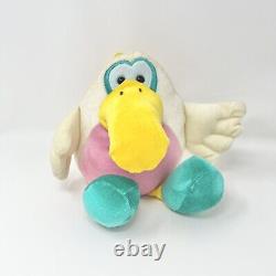 Animal Juste Oiseau Rare Peluche Vintage Toucan Dinde Rose Teal Jouet Animal Rembourré