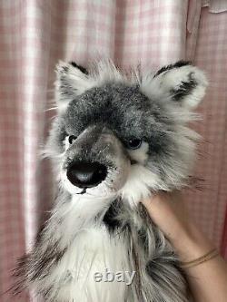 Animal en peluche artisanal de chiot loup husky