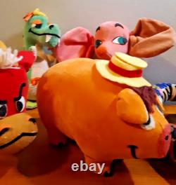 Animaux de rêve : Lot de 6 jouets en peluche Dakin Japon des années 1970