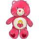 Bears De Soins Ours Secret 2004 Grand Jumbo 24 Peluche En Peluche Cœur D'animal Étouffé Verrou Rose