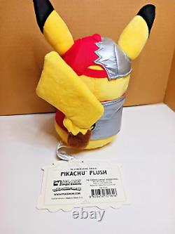 Championnat du monde Pokémon San Francisco 2016 Peluche Pikachu avec étiquette